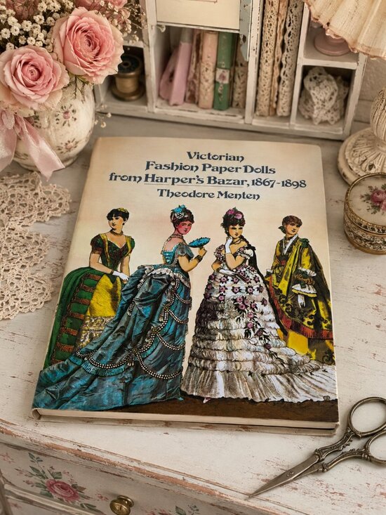 Other - Vintage 1977 Victorian Fashion Paper Dolls from Harper's Bazar 1867–1898 Unused